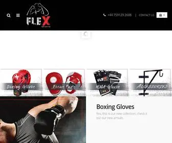 Flexsports.co.uk(Boxing Gear) Screenshot