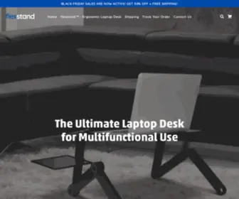 Flexstand.co(Ergonomic Laptop Desk) Screenshot