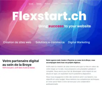 Flexstart.ch(Home) Screenshot