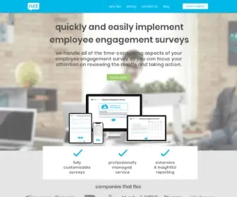 Flexsurveys.com(Employee Engagement Surveys) Screenshot