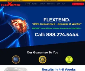 Flextend.com(RESTORE Your Hands) Screenshot
