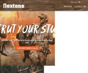 Flextonegamecalls.com(Premium Game Call Products) Screenshot