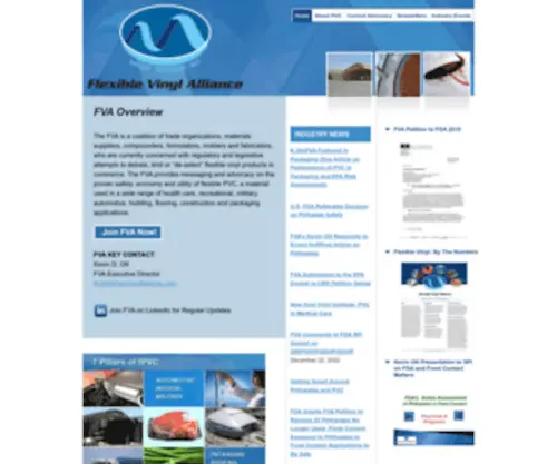 Flexvinylalliance.com(Flexible Vinyl AllianceFlexible Vinyl Alliance) Screenshot
