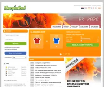 Flexvoetbal.nl(Voorspel de wedstrijden van het EK 2020. Start een sub poule en nodig al je vrienden uit. Nieuw) Screenshot