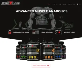 Flexxlabs.co(The World's No1 Leader In Advanced Legal Steroid Supplements For Bulking) Screenshot