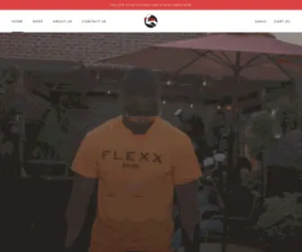 Flexxtosuccess.com(The clothing brand) Screenshot