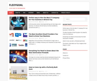 Flexygoal.com(Flexy Part of Information) Screenshot