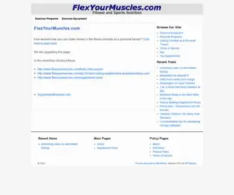 Flexyourmuscles.com(Sports Nutrition Supplements) Screenshot