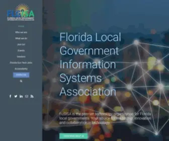 Flgisa.org(Florida Local Government Information Systems Association) Screenshot