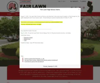 FLHS.org(Fair Lawn High School) Screenshot