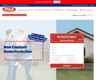 Flick-Anticimex.com.au(Flick Pest Control) Screenshot