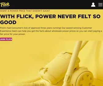 Flickelectric.co.nz(Whatever we pay for power) Screenshot