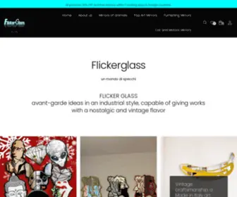 Flickerglass.com(Un mondo di specchi) Screenshot