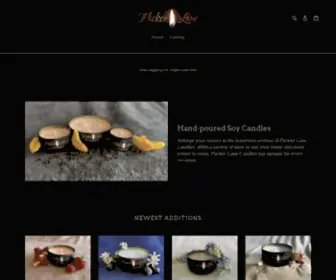 Flickerlanecandles.com(Flicker Lane Candles) Screenshot