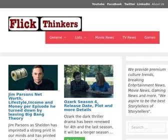 Flickthinkers.com(Movie News) Screenshot