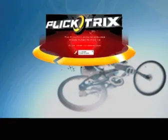 Flicktrix.com(Finger bike) Screenshot