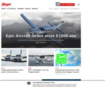 Fliegermagazin.de(Startseite) Screenshot