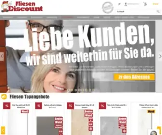 Fliesendiscount.de(FLIESEN DISCOUNT) Screenshot