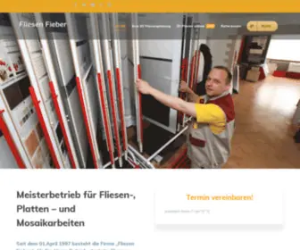 Fliesenfieber.de(Ihr Fachmann in Sachen Fliesen) Screenshot