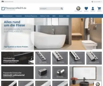 Fliesenprofile24.de(Der Online) Screenshot