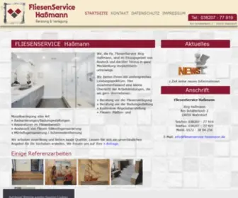 Fliesenservice-Hassmann.de(Fliesenservice Haßmann) Screenshot