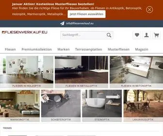 Fliesenverkauf.eu(Fliesen) Screenshot