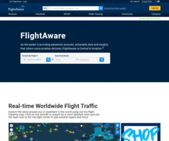Flightaware.com(Best Flight Tracker) Screenshot