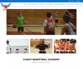 Flightbasketball.ca(Flight Basketball) Screenshot