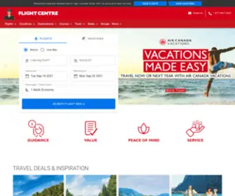 Flightcenter.ca(Cheap Flights) Screenshot