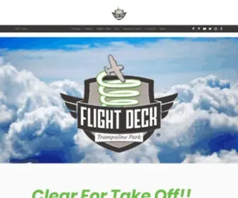 Flightdecktrampolinepark.com(Family Entertainment) Screenshot