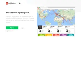 Flightdiary.net(MyFlightradar24) Screenshot