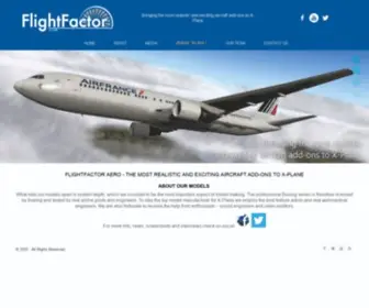 Flightfactor.aero(FlightFactor aero) Screenshot