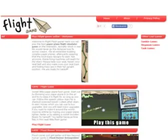 Flightflashgame.com(Flight Flash Game) Screenshot