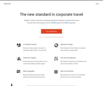 Flightfox.com(The new standard in corporate travel) Screenshot