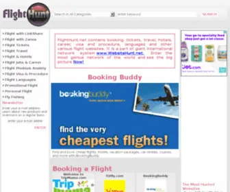 Flighthunt.net(Flight Sites of Zanox) Screenshot