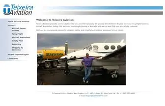 Flightlevel450.com(Teixeira Aviation) Screenshot