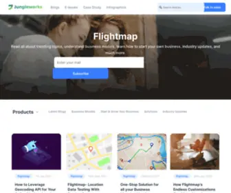 Flightmap.io(Flightmap Blogs) Screenshot