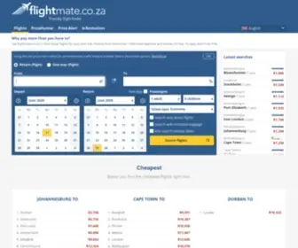 Flightmate.co.za(Cheap Flights) Screenshot