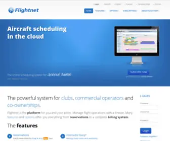 Flightnet.aero(Flightnet aircraft scheduling system software) Screenshot