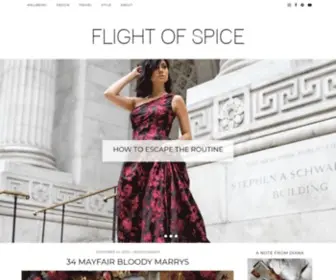 Flightofspice.com(Lifestyle Blog For Women) Screenshot