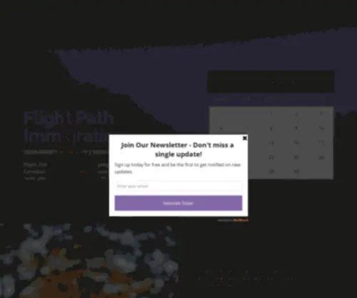 Flightpathimmigration.com(Flight Path Immigration) Screenshot