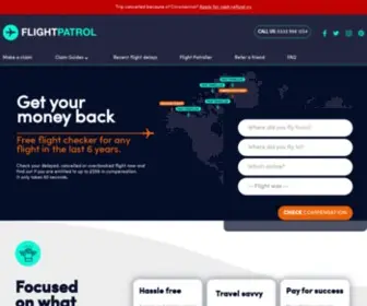 Flightpatrol.com(Flight compensation) Screenshot
