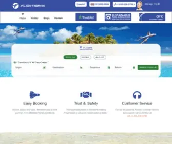 Flightsbank.com(Flight Ticket Deals and Airline Ticket) Screenshot