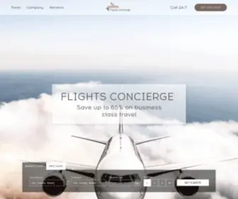 Flightsconcierge.com(Flights Concierge) Screenshot