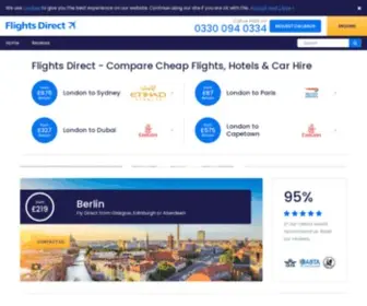 Flightsdirect.com(Flights Direct) Screenshot