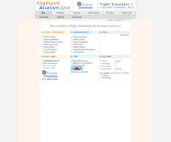 Flightsimaviation.com(Flightsim Aviation Zone) Screenshot