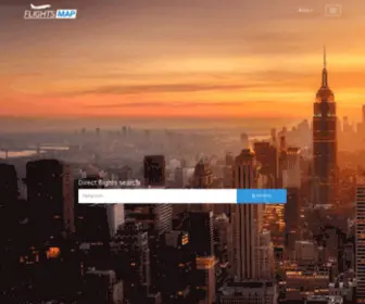 Flightsmap.net(All direct flights) Screenshot