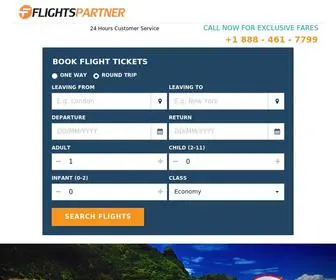 Flightspartner.com(Best Flight Deals) Screenshot