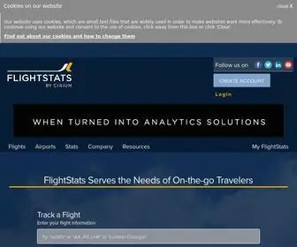 Flightstats.com(Global Flight Status & Tracker) Screenshot