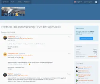 Flightx.net(Das deutschsprachige Forum der Flugsimulation) Screenshot